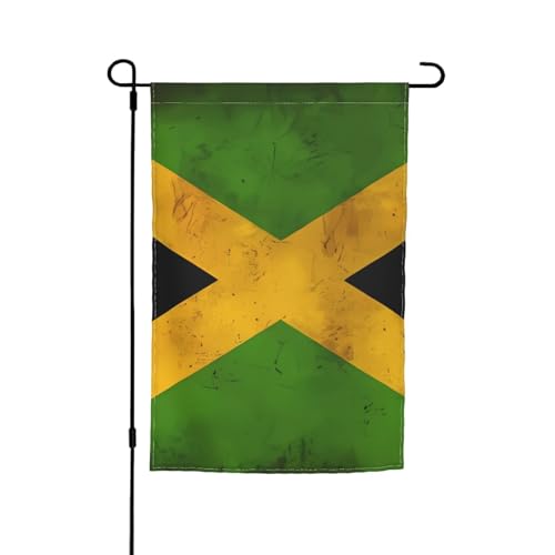 Old Jamaican Flag Garden Decoration Flags Durable and Stylish Design for All Seasons Suitable for Terraces Balconies Lawns Old Jamaican Flag Garden Decoration Flags Durable and Stylish Design for All Seasons Suitable for Terraces Balconies Lawns von BOAIHH