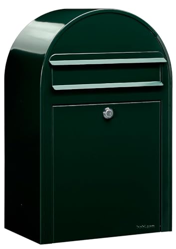 Bobi Classic Briefkasten COL 6064 schwarzgrün Wandbriefkasten von Bobi