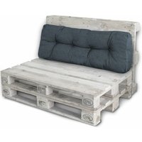 Palettenkissen Palettenauflagen Sitzkissen Rückenlehne Kissen Palette Polster Sofa Couch Dunkelgrau - Rückenteil von LACESTONE