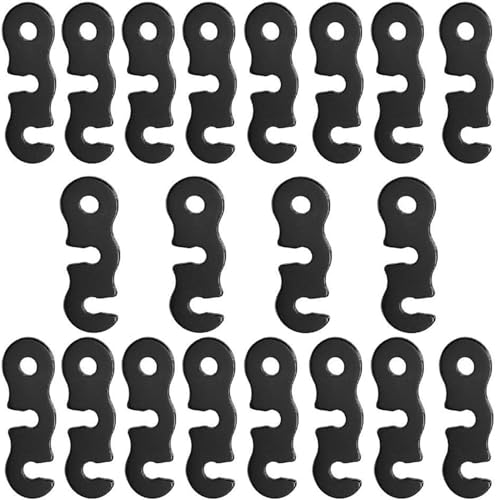 BOBOZHONG Cord Adjuster,20 PCS Picknick Seilspanner Aluminiumlegie Rung Guyline Cord Wind Seil Schnurversteller Aluminiumlegierung Seil Schnalle für Zelt Outdoor Wandern Camping Picknick BOBOZHONG Cord Adjuster,20 PCS Picknick Seilspanner Aluminiumlegie Rung Guyline Cord Wind Seil Schnurversteller Aluminiumlegierung Seil Schnalle für Zelt Outdoor Wandern Camping Picknick von BOBOZHONG