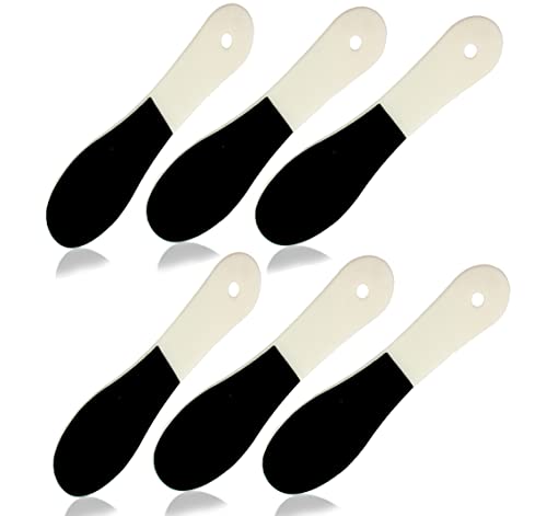 BOBOZHONG Doppelseitige Fußfeile, 6 Pack Fuß Raspel Datei Tote Haut Entferner für Harte Haut Wiederverwendbare Fußpflege Reparatur Werkzeug von BOBOZHONG
