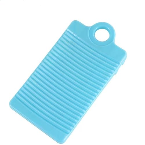 BOBOZHONG Handwaschbrett,Mini Waschbrett aus Kunststoff Handwasch-Kleiderwerkzeug,Haushaltskleidungs-Reinigungswerkzeug, Mini-Waschbrett, Waschbrett für Handwaschbrett Badezimmer(Blau) von BOBOZHONG
