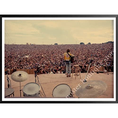 Poster 1969 Woodstock Rock Music Festival Poster Vintage Poster Leinwand Malerei Kunst Wandbilder Wohnkultur 50X70Cm Kein Rahmen von BOBSLA