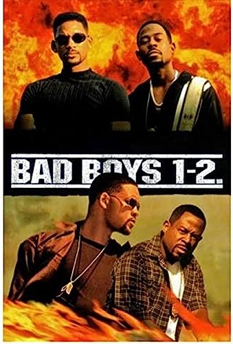 Poster Bad Boys Poster, Vintage-Filmposter, Wandkunst, Bilder, Leinwand, Malerei, Poster Und Drucke, Heimdekoration 50X70Cm Kein Rahmen von BOBSLA