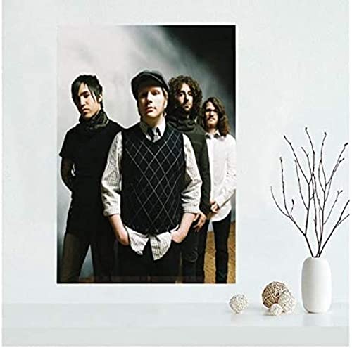 Poster Fall Out Boy Rock Band Poster, Wandkunst, Bilder, Leinwand, Malerei, Poster Und Drucke, Heimdekoration 50X70Cm Kein Rahmen von BOBSLA
