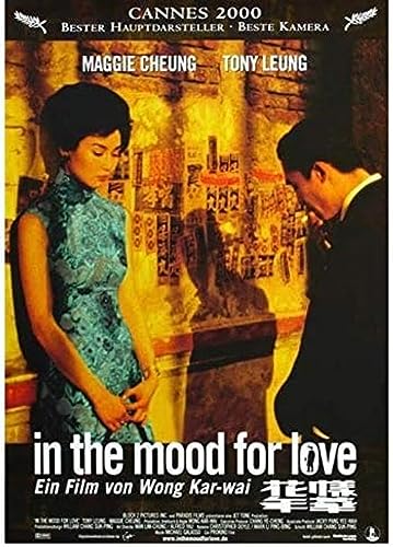 Poster In The Mood For Love Poster, Vintage-Filmplakat, Wandkunst, Bilder, Leinwand, Malerei, Poster Und Drucke, Heimdekoration 50X70Cm Kein Rahmen von BOBSLA