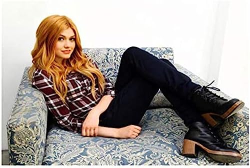 Poster Katherine Mcnamara Filmstar Poster Porträt Bilder Wand Kunst Leinwand Malerei Poster Und Drucke Home Decor 50X70Cm Kein Rahmen von BOBSLA