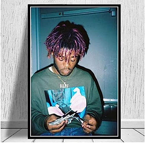 Poster Lil Uzi Vert Rap-Sänger-Poster, Fotoporträt, Bilder, Wandkunst, Poster Und Drucke, Leinwandgemälde, Heimdekoration 50X70Cm Kein Rahmen von BOBSLA