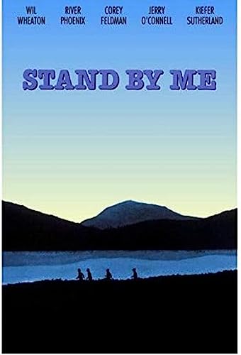 Poster Stand By Me Poster, Vintage-Tv-Filmplakat, Wandkunst, Bilder, Leinwand, Malerei, Poster Und Drucke, Heimdekoration 50X70Cm Kein Rahmen von BOBSLA