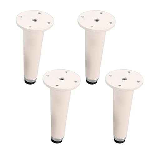 BOCbco 4 Verstellbare Möbelbeine Aus Aluminiumlegierung, Mit Schrauben Für Schrankküchenfüße/Arbeitsplatte/Sofa/Bett/Arbeitsplatte/Einheit/Frühstücksbar/Schreibtisch/Badezimmerschrank/White/310Mm/12.2 BOCbco 4 Verstellbare Möbelbeine Aus Aluminiumlegierung, Mit Schrauben Für Schrankküchenfüße/Arbeitsplatte/Sofa/Bett/Arbeitsplatte/Einheit/Frühstücksbar/Schreibtisch/Badezimmerschrank/White/310Mm/12.2 von BOCbco