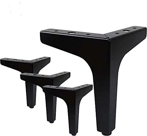 BOCbco 4Er-Pack Möbelbeine, 10 cm Schwere Diy-Möbel-Tischbeine Aus Metall Mit Kostenlosen Schrauben Und Schutzfüßen, Perfekt Für Schrank, Kleiderschrank, Tv-Schränke, Schubladen, Nachttisch/15 cm BOCbco 4Er-Pack Möbelbeine, 10 cm Schwere Diy-Möbel-Tischbeine Aus Metall Mit Kostenlosen Schrauben Und Schutzfüßen, Perfekt Für Schrank, Kleiderschrank, Tv-Schränke, Schubladen, Nachttisch/15 cm von BOCbco