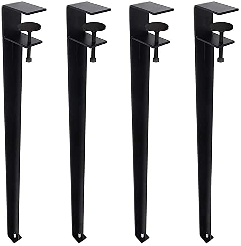 BOCbco Ansteckbare Tischbeine, Verstellbare F-Förmige Möbelbeine, Stuhlbeine, Möbel, Diy, Esstisch, Schreibtischbeine, 4Er-Pack, Schwarze Möbel-Stützbeine, Strapazierfähige Beine, Höhe 710 Mm BOCbco Ansteckbare Tischbeine, Verstellbare F-Förmige Möbelbeine, Stuhlbeine, Möbel, Diy, Esstisch, Schreibtischbeine, 4Er-Pack, Schwarze Möbel-Stützbeine, Strapazierfähige Beine, Höhe 710 Mm von BOCbco