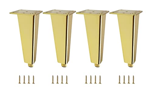 BOCbco Möbelbeine Schwarz Gold Silber, Verstellbare Tischbeine Aus Metall, Schrankbeine, Sofabeine, Couchtischbeine, Schreibtischbeine, Küchenbeine, Möbelfüße Mit Schrauben,Schwarz 4 Stück, 22.4.1/Gol BOCbco Möbelbeine Schwarz Gold Silber, Verstellbare Tischbeine Aus Metall, Schrankbeine, Sofabeine, Couchtischbeine, Schreibtischbeine, Küchenbeine, Möbelfüße Mit Schrauben,Schwarz 4 Stück, 22.4.1/Gol von BOCbco