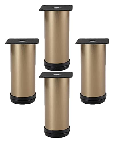 BOCbco Möbelbeine Verstellbare Möbelfüße Edelstahl Metall Runde Beine Tischfüße Bettbeine Schrankbeine Sofabeine Ersatz-Schrankfüße/70Cm BOCbco Möbelbeine Verstellbare Möbelfüße Edelstahl Metall Runde Beine Tischfüße Bettbeine Schrankbeine Sofabeine Ersatz-Schrankfüße/70Cm von BOCbco