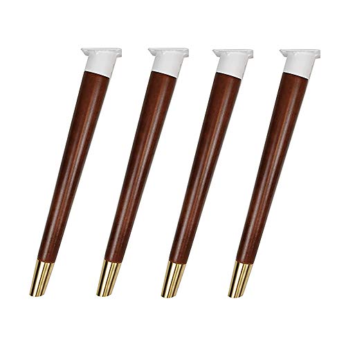 BOCbco Möbelbeine aus Holz, Tischbeine, Tischbeine, Esstischbeine, Tischbeine, Schwarz, Walnuss, Lack-Möbelbeine, 42 cm, 60 cm, 73 cm, 4 Stück BOCbco Möbelbeine aus Holz, Tischbeine, Tischbeine, Esstischbeine, Tischbeine, Schwarz, Walnuss, Lack-Möbelbeine, 42 cm, 60 cm, 73 cm, 4 Stück von BOCbco