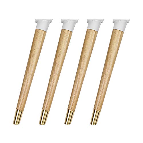 BOCbco Möbelbeine aus Holz, Tischbeine, Tischbeine, Esstischbeine, Tischbeine, Schwarz, Walnuss, Lack-Möbelbeine, 42 cm, 60 cm, 73 cm, 4 Stück BOCbco Möbelbeine aus Holz, Tischbeine, Tischbeine, Esstischbeine, Tischbeine, Schwarz, Walnuss, Lack-Möbelbeine, 42 cm, 60 cm, 73 cm, 4 Stück von BOCbco
