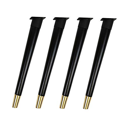 BOCbco Möbelbeine aus Holz, Tischbeine, Tischbeine, Esstischbeine, Tischbeine, Schwarz, Walnuss, Lack-Möbelbeine, 42 cm, 60 cm, 73 cm, 4 Stück BOCbco Möbelbeine aus Holz, Tischbeine, Tischbeine, Esstischbeine, Tischbeine, Schwarz, Walnuss, Lack-Möbelbeine, 42 cm, 60 cm, 73 cm, 4 Stück von BOCbco
