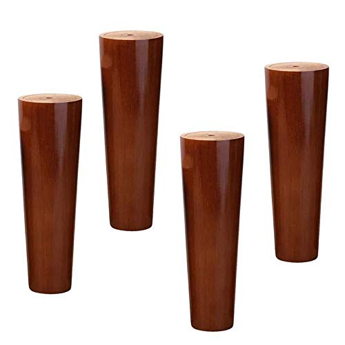BOCbco Tisch- Und Stuhlbeine 4 * Massivholz Sofabein Bettbein Fernsehschrankbein Möbelbein Tischbein Schrankbein/Walnut Color/8Cm BOCbco Tisch- Und Stuhlbeine 4 * Massivholz Sofabein Bettbein Fernsehschrankbein Möbelbein Tischbein Schrankbein/Walnut Color/8Cm von BOCbco