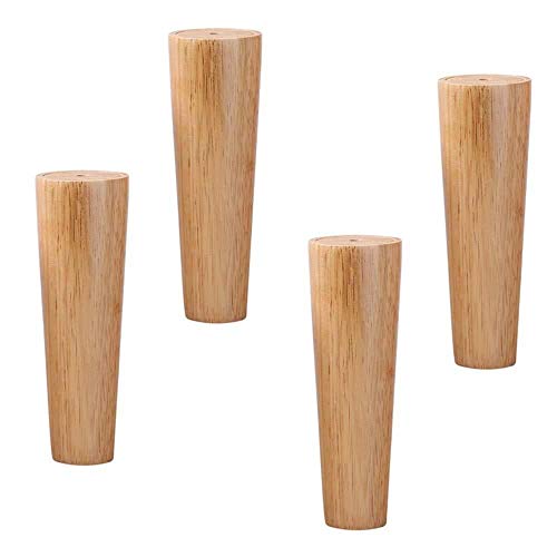 BOCbco Tisch- Und Stuhlbeine 4 * Massivholz Sofabein Bettbein Fernsehschrankbein Möbelbein Tischbein Schrankbein/Wood Color/10Cm BOCbco Tisch- Und Stuhlbeine 4 * Massivholz Sofabein Bettbein Fernsehschrankbein Möbelbein Tischbein Schrankbein/Wood Color/10Cm von BOCbco