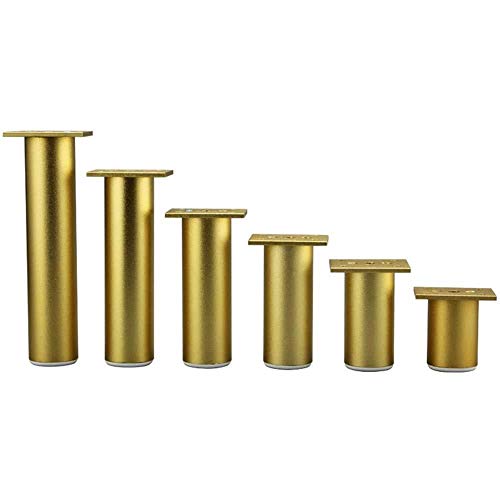 BOCbco Tisch- Und Stuhlfüße, 4 X Möbel, Schrankfüße, Metall, Sofabeine, Fernsehschrank, Badezimmerschrank, Füße, Verstellbare Stützfüße/8Cm BOCbco Tisch- Und Stuhlfüße, 4 X Möbel, Schrankfüße, Metall, Sofabeine, Fernsehschrank, Badezimmerschrank, Füße, Verstellbare Stützfüße/8Cm von BOCbco