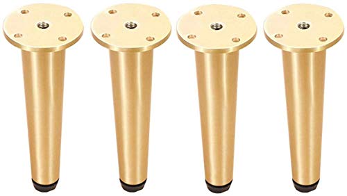 BOCbco Tischbeine, Schrankfüße, Verstellbar, Messing, Schrank, Tischbeinhalterung, Möbel, Sofa, Fußpolster, Bettfuß, Tv-Schrank, Fußstütze/4Pcs/9Cm/3.6In BOCbco Tischbeine, Schrankfüße, Verstellbar, Messing, Schrank, Tischbeinhalterung, Möbel, Sofa, Fußpolster, Bettfuß, Tv-Schrank, Fußstütze/4Pcs/9Cm/3.6In von BOCbco