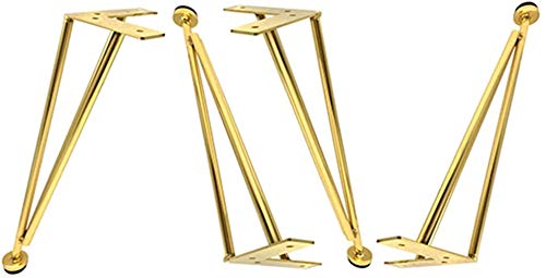 BOCbco Tischbeine Badezimmerschrank Fuß Bodenständer Halterung Couchtisch Fernsehschrank Fuß Vergoldung Möbelstütze Metallbeine Tisch- Und Stuhlbeine/4Pcs/31Cm/12.4In BOCbco Tischbeine Badezimmerschrank Fuß Bodenständer Halterung Couchtisch Fernsehschrank Fuß Vergoldung Möbelstütze Metallbeine Tisch- Und Stuhlbeine/4Pcs/31Cm/12.4In von BOCbco