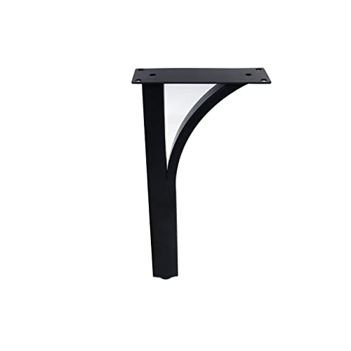 BOCbco Verstellbare Möbelfüße, Beine für Schrankbeine aus Edelstahl, Beine für Schrankschränke, aus Metall, gold/schwarz/25 cm von BOCbco