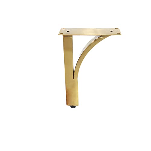 BOCbco Verstellbare Möbelfüße, Stützfüße für Badezimmerschränke, Edelstahl, Standfüße für Badezimmerschränke, Metall, goldfarben/goldfarben, 20 cm BOCbco Verstellbare Möbelfüße, Stützfüße für Badezimmerschränke, Edelstahl, Standfüße für Badezimmerschränke, Metall, goldfarben/goldfarben, 20 cm von BOCbco
