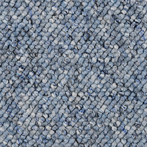 BODENMEISTER BM72181 Teppichboden Auslegware Meterware Schlinge 200, 300, 400 und 500 cm Breit, verschiedene Längen, Variante:, Blau, 5 x 2 M von BODENMEISTER