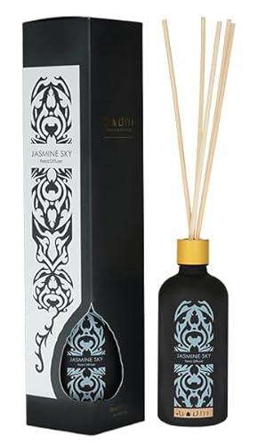 Bodhi® Reed Diffuser Jasmin 90 ml - Duftstäbchen für einen frischen Duft Ihrer Räume | Premium Raumduft ohne Alkohol von BODHI