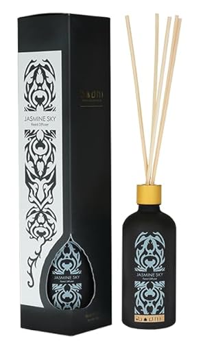 Bodhi® Reed Diffuser Jasmin - Duftstäbchen für einen frischen Duft Ihrer Räume | Premium Raumduft ohne Alkohol von BODHI