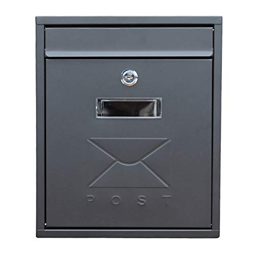 BODHIS Briefkästen Außenbriefkasten Wandmontage Einfacher Wandbriefkasten Außenbriefkasten Verzinktem Blech Regenfester Postbo BODHIS Briefkästen Außenbriefkasten Wandmontage Einfacher Wandbriefkasten Außenbriefkasten Verzinktem Blech Regenfester Postbo von BODHIS