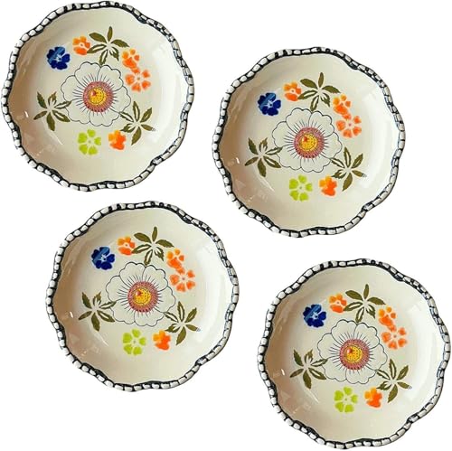 BODHIS Schüsseln, Suppenschüsseln, Keramikschüssel, Suppenteller, Speiseteller, Suppenbecher, Sojasaucenschale, 4er-Set, Keramik-Dipschalen BODHIS Schüsseln, Suppenschüsseln, Keramikschüssel, Suppenteller, Speiseteller, Suppenbecher, Sojasaucenschale, 4er-Set, Keramik-Dipschalen von BODHIS