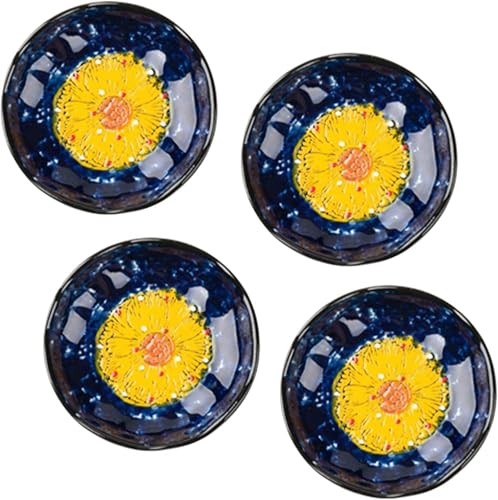 BODHIS Schüsseln, Suppenschüsseln, Keramikschüssel, Suppenteller, Speiseteller, Suppenbecher, Sojasaucenschale, 4er-Set, Keramik-Dipschalen BODHIS Schüsseln, Suppenschüsseln, Keramikschüssel, Suppenteller, Speiseteller, Suppenbecher, Sojasaucenschale, 4er-Set, Keramik-Dipschalen von BODHIS