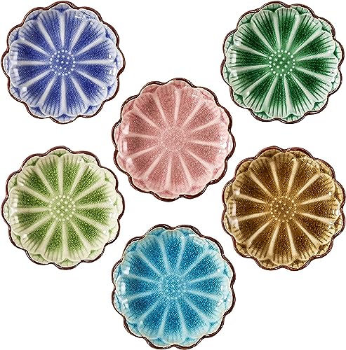 BODHIS Schüsseln, Suppenschüsseln, Keramikschüssel, Suppenteller, Speiseteller, Suppenbecher, Sojasaucenschalen-Set, Keramik-Dipschalen, Sau BODHIS Schüsseln, Suppenschüsseln, Keramikschüssel, Suppenteller, Speiseteller, Suppenbecher, Sojasaucenschalen-Set, Keramik-Dipschalen, Sau von BODHIS
