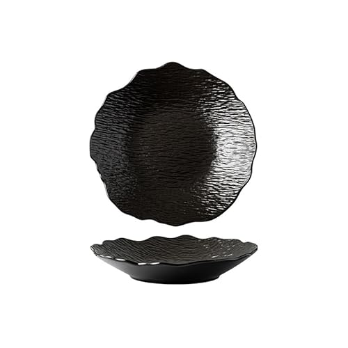 BODHIS Speiseteller 8,5 Zoll Keramik Unregelmäßiger Speiseteller Salat Obst Küche Vorspeise Frühstück Home Special-Sh BODHIS Speiseteller 8,5 Zoll Keramik Unregelmäßiger Speiseteller Salat Obst Küche Vorspeise Frühstück Home Special-Sh von BODHIS