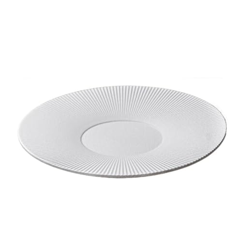 BODHIS Teller Desserttablett Einfacher westlicher Speiseteller Keramik Kreativer Steakteller Flacher Teller Großer Teller Kommerziell von BODHIS