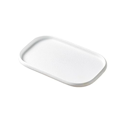 BODHIS Teller Japanische Keramik Kommerzielle japanische Lebensmittel Dessert Rechteckige Westernplatte Sushi-Platte Frühstück Lange Platte Lon von BODHIS