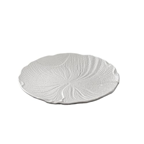 BODHIS Teller Japanischer Teller Teller Haushalt Pfannengericht Teller Küchenteller Keramik Westernteller Steakteller Flacher Teller Din von BODHIS