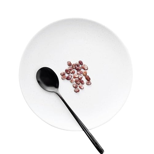 BODHIS Teller Japanisches Geschirr Restaurant Hotel Beilagen Pasta Pizza Teller Mattschwarz Rund Keramik Flacher Teller Abendessen BODHIS Teller Japanisches Geschirr Restaurant Hotel Beilagen Pasta Pizza Teller Mattschwarz Rund Keramik Flacher Teller Abendessen von BODHIS