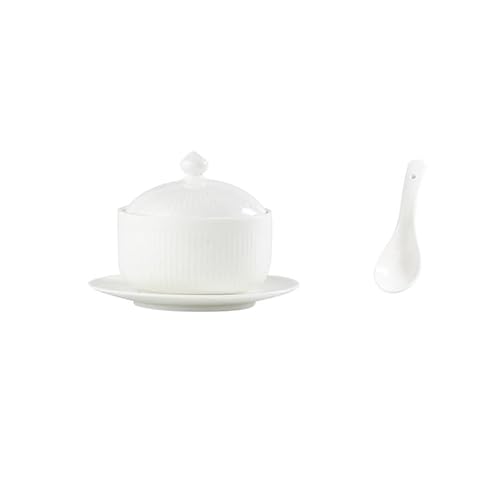 BODHIS Teller Keramik-Eintopf, chinesischer Keramik-Essteller, Obstschale für den Haushalt, sehr gut geeignet für Restaurants, Hotels usw. von BODHIS