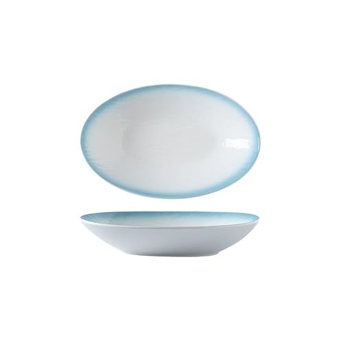 BODHIS Teller Keramik Stein Ovale Platte Westliche Lebensmittel Platte Dessert Schüssel Platte Obst Salat Schüssel Hotel Kommerziellen Geschirr Dinne BODHIS Teller Keramik Stein Ovale Platte Westliche Lebensmittel Platte Dessert Schüssel Platte Obst Salat Schüssel Hotel Kommerziellen Geschirr Dinne von BODHIS