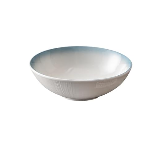 BODHIS Teller Keramik Unterglasur Farbige Suppenschüssel Große Schüssel Haushaltssuppe Nudelschüssel Kreative Keramikplatte Obstsalat Pla BODHIS Teller Keramik Unterglasur Farbige Suppenschüssel Große Schüssel Haushaltssuppe Nudelschüssel Kreative Keramikplatte Obstsalat Pla von BODHIS