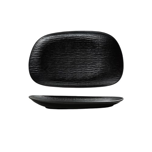 BODHIS Teller Rechteckiger Speiseteller Haushalt Gedämpfter Fischteller Keramikteller Teller Teller Japanisches Hotelgeschirr Kommerziellen von BODHIS