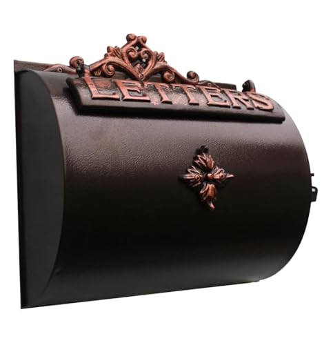 Moderne Lieferung Briefkasten Wand montiert Mail Box Villa Dekoration Halbkreis Mailbox Retro Post Box für Home O Moderne Lieferung Briefkasten Wand montiert Mail Box Villa Dekoration Halbkreis Mailbox Retro Post Box für Home O von BODHIS