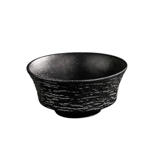 Teller Japanische Reisschüsseln Haushaltsschüsseln Persönliche Nudelschüsseln Kleine Schüsseln Keramik-Salatteller Essteller (B, L) (B von BODHIS