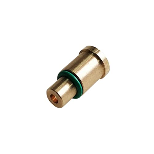 BODYA 1 Stück Nachfüll-Butangasadapter Wiederverwendbare Messing-Kupferdüse für S.T Dupont Ligne1/L1 Rote Kappen Großer Feuerzeug Aufblasbarer Kopf von BODYA