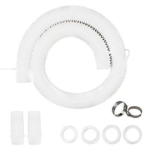 Regentonnen Verbinder, IBC Tank Verbinder Regentonnendurchführung IBC Container Zubehör für 2 überlauf Regentonne Wassertanks Zisternen, 25mm Breit mit Schlauch Schlauchstutzen und Schlauchschellen von BODYGAD