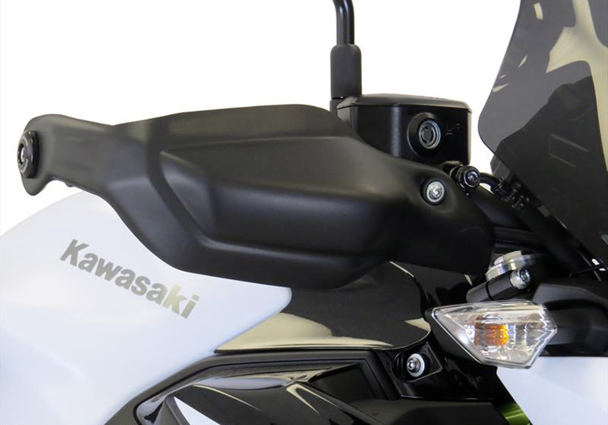 BODYSTYLE Handprotektoren Leer Für KAWASAKI Z650 ER650H BODYSTYLE Handprotektoren Leer Für KAWASAKI Z650 ER650H von BODYSTYLE