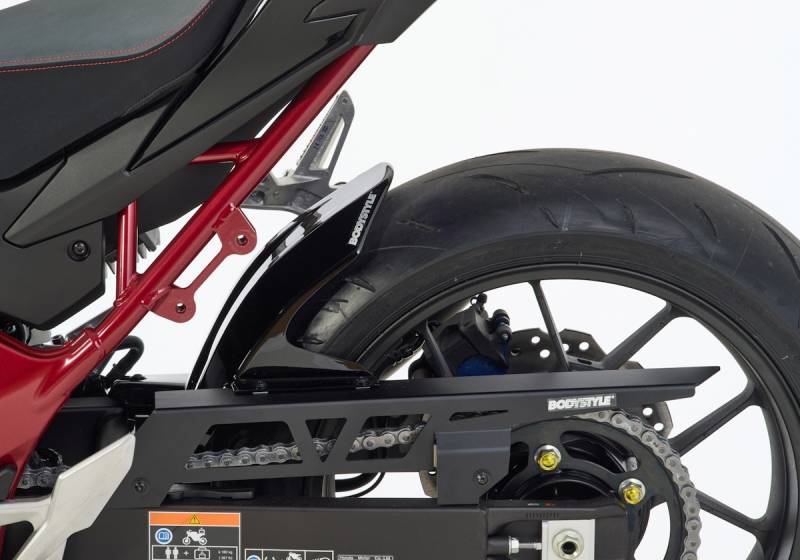 BODYSTYLE Hinterradabdeckung mit Alu-Kettenschutz Sportsline  Für HONDA CB750 Hornet RH12 von BODYSTYLE